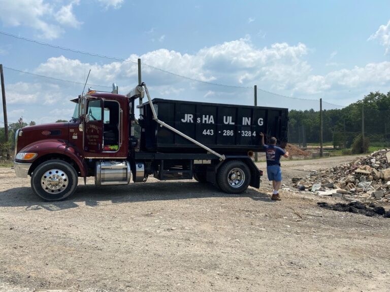 Harford County Dumpster Rental JR’s Hauling and Roll Off Service